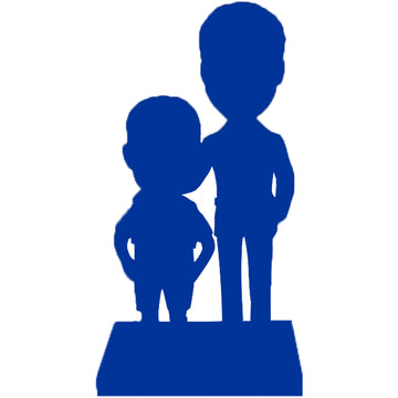 Fully customized Bobbleheads for Two